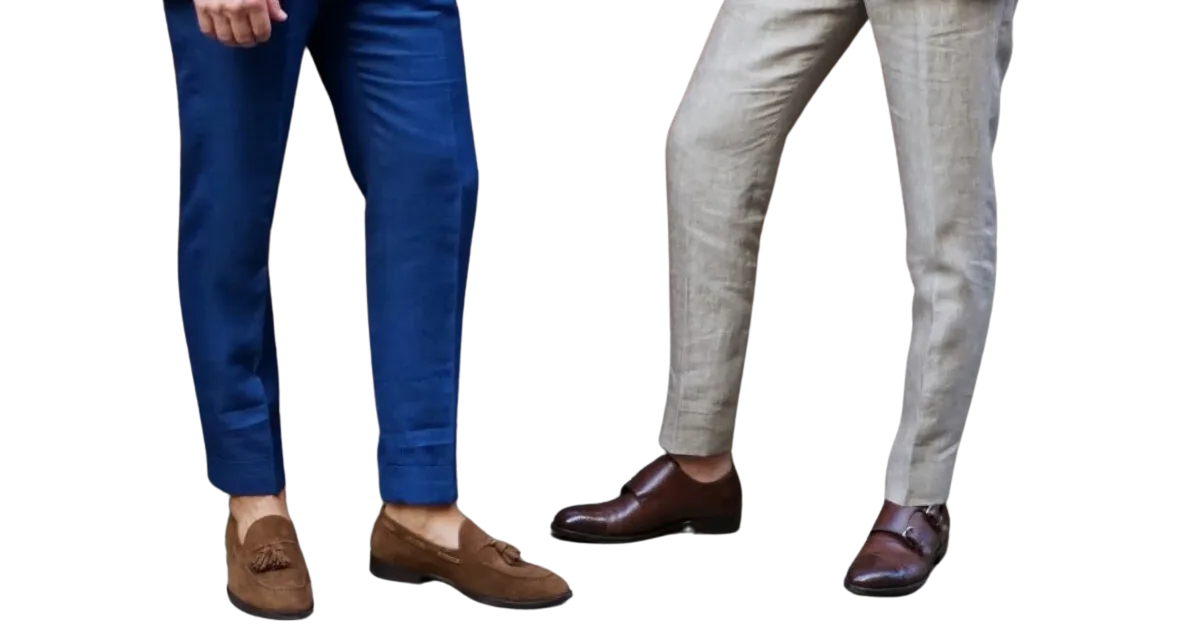 Blote voeten in schoenen: loafers zonder sokken