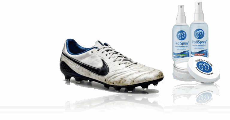 stinkende Fußballschuhe