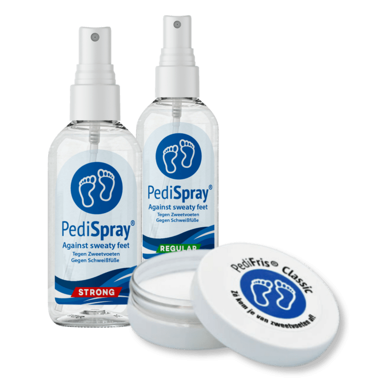 Pedifris und Pedispray Mittel gegen Schweißfüße