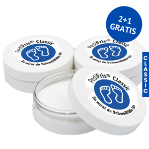PediFris® Classic 2+1 Free Gegen Schweißfüße, stinkende Füße und stinkende Schuhe